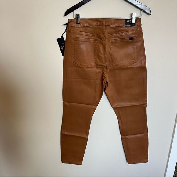 Jen7 by 7 For All Mankind Coated Ankle Skinny Jeans - Picture 6 of 9